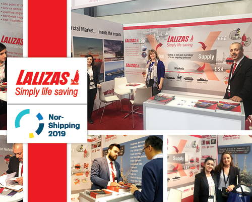 LALIZAS presenting its FSR department at Nor-Shipping 2019 LALIZAS presenting its FSR department at Nor-Shipping 2019