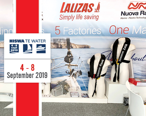 Northern Europe welcomes LALIZAS: company’s well-known lifesaving equipment was presented at the HISWA Boat Show! Northern Europe welcomes LALIZAS: company’s well-known lifesaving equipment was presented at the HISWA Boat Show!