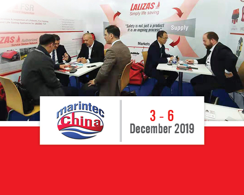 LALIZAS in Shanghai; taking part as exhibitors at the MarinTec 2019! LALIZAS in Shanghai; taking part as exhibitors at the MarinTec 2019!