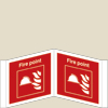 Panoramic Fire Sign