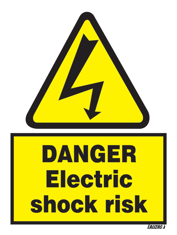 Danger - Electric Shock Risk