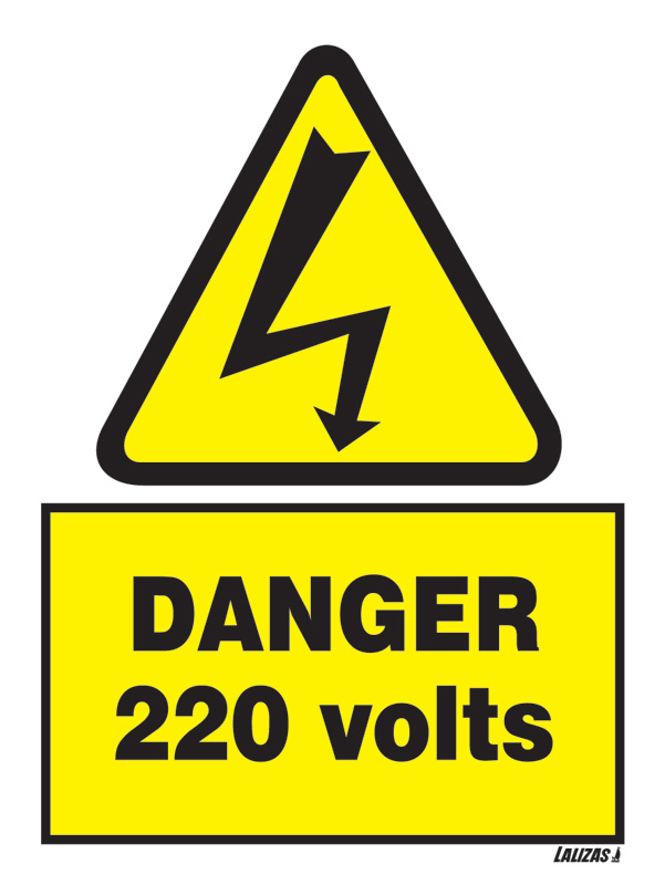 Danger - 220 Volts