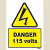 Danger - 115 Volts