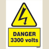 Danger - 3300 Volts