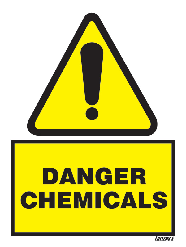 Danger - Harmful Chemicals