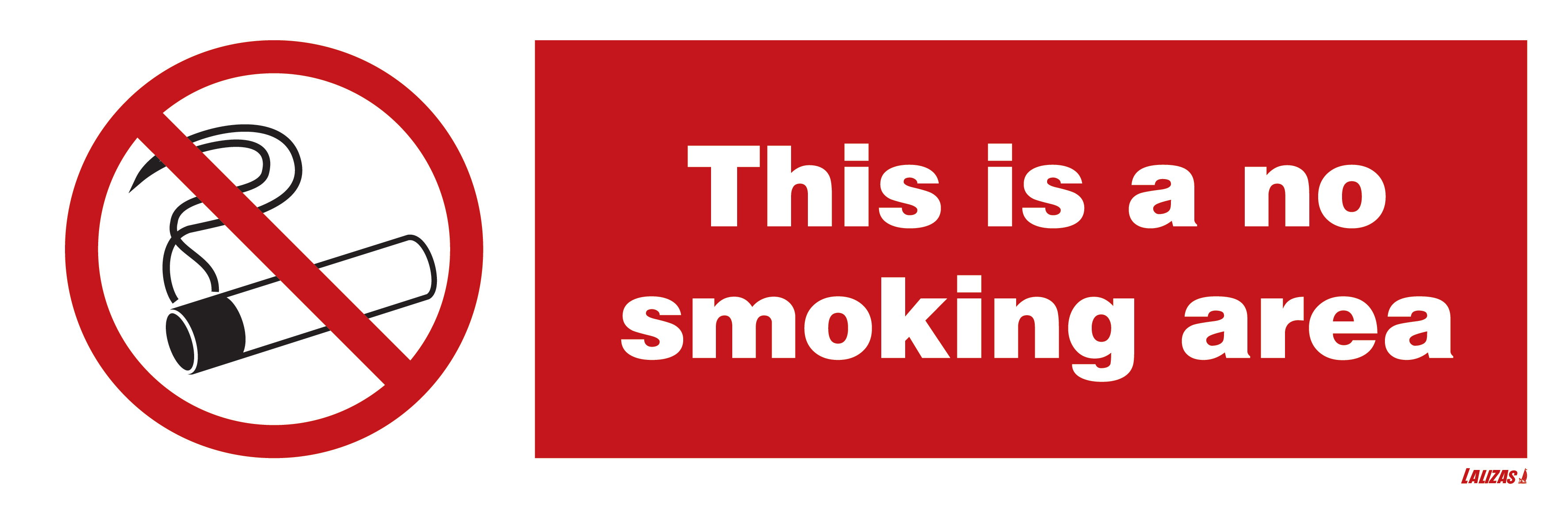 Lalizas imo signs this is a no smoking area