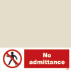 No Admittance