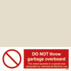 Do Not Throw Garbage Overboard