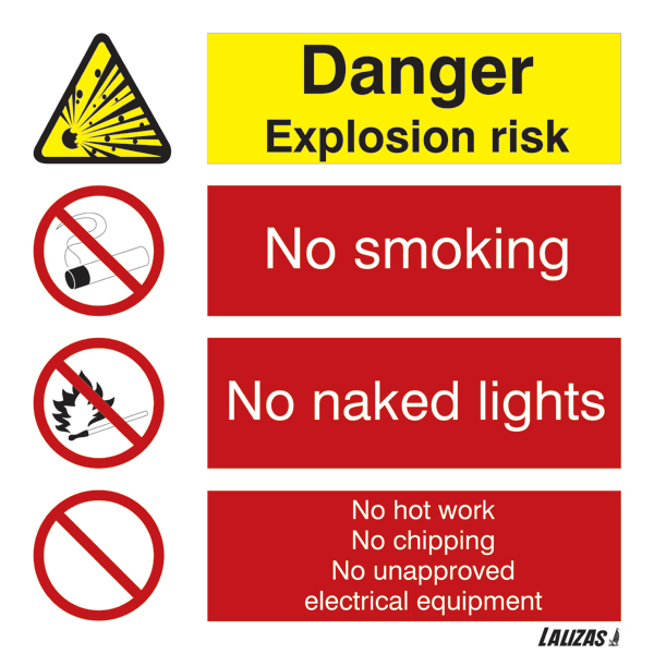 Danger Explosion Risk