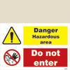 Danger Hazardous Area
