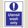 Utensil Wash Only