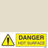 Danger Hot Surface (10x30)