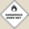 Class 4 - Dangerous When Wet
