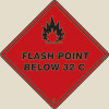 Class 3 - Flash Point Below 32c