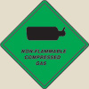 Non-flammable Compressed Gaz