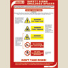 Enclosed Space Entering Safety Signs - Poster
