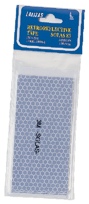 Retroreflective Tape - SOLAS - Set of 6 pieces Retroreflective Tape - SOLAS - Set of 6 pieces