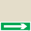 Safety Arrow Straight