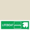 Lifeboat Side Up Right