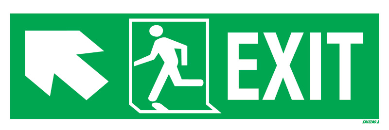 Exit Right-man Run Left-arrow Up/left