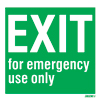 Exit-for Em. Use Only