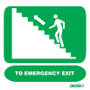To Emergency Exit Upstairs Left