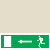Man Running Left