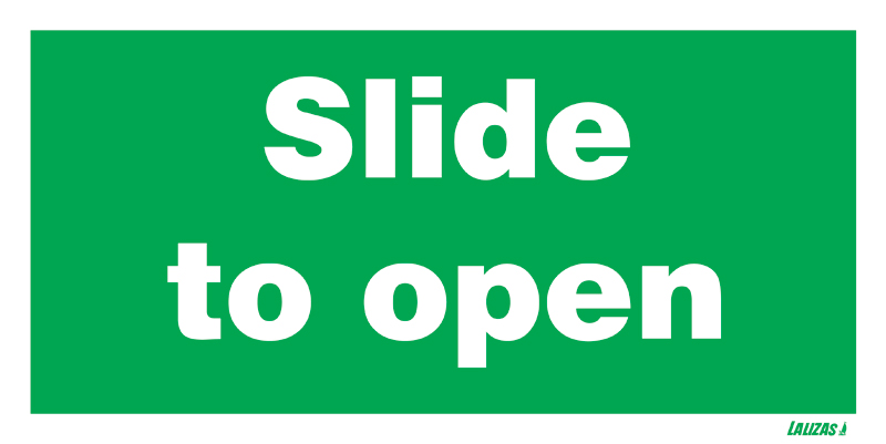 Slide To Open
