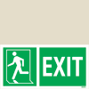 Exit Man Running Left