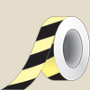 Black Diagonal Tape