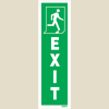 Exit Man Running Right