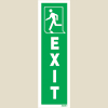 Exit Man Running Left