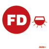 Space Protected By Auto Firealarm