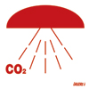 Space Protected By Co2